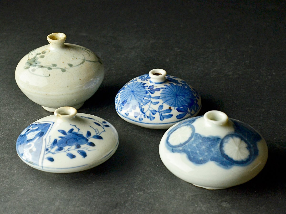 学芸の小部屋 色絵 花文 油壺 -戸栗美術館-