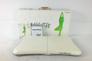 ★ Nintendo 任天堂 RVL-R-RFNJ Wii Fit 中古 現状品 240901N3418