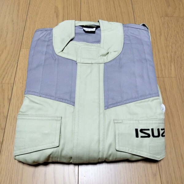 ▼ ISUZU≪つなぎ 1着≫表記サイズL いすゞ 作業着 ツナギ 未使用