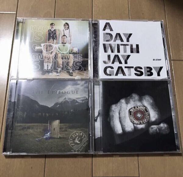 【送料無料・即決】St.Clair CDセット Rise Against、Mayday Parade、SEPTALUCK、WAKE A POP! PUNK、AIRFLIP、Castaway、SEE YOU SMILE