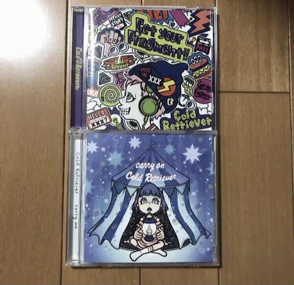 【送料無料・即決】Cold Retriever CDセット Get your Fragment!!、carry on VIVASNUT、Abnormal Cooking School、古墳シスターズ