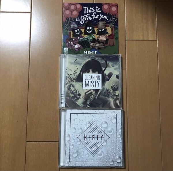 【送料無料・即決】MISTY CD This is a gift for you.、BESTY、GLEANING/LET IT DIE COUNTERCLOCKWISE、LODGER、SAME、SILBERSTYLE、TRUST