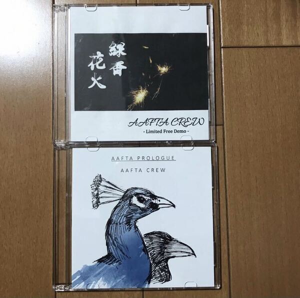 【送料無料・即決】AAFTA CREW(ACCESSFREE、ONE'S TRUTH) demo CD 線香花火、AAFTA CREW PROLOGUE THORN、NEW SCRIPT NUMBER、OXYMORPHONN