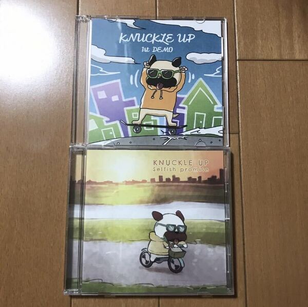 【送料無料・即決】KNUCKLE UP デモCDセット 1st DEMO(PC取込)、Selfish promise SHANK、Northern19、DRADNATS
