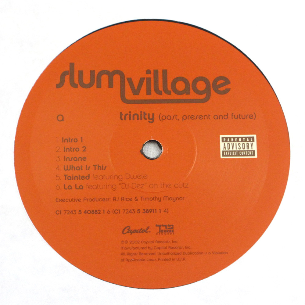 【美品・2002年・シュリンク付】 Slum Village Trinity (past, present and future) 2枚組 レコード DJ DEZ a.k.a. ANDRES Dwele 【美品・2002年・シュリンク付】 Slum Village Trinity (past, present and future) 2枚組 レコード DJ DEZ a.k.a. ANDRES Dwele