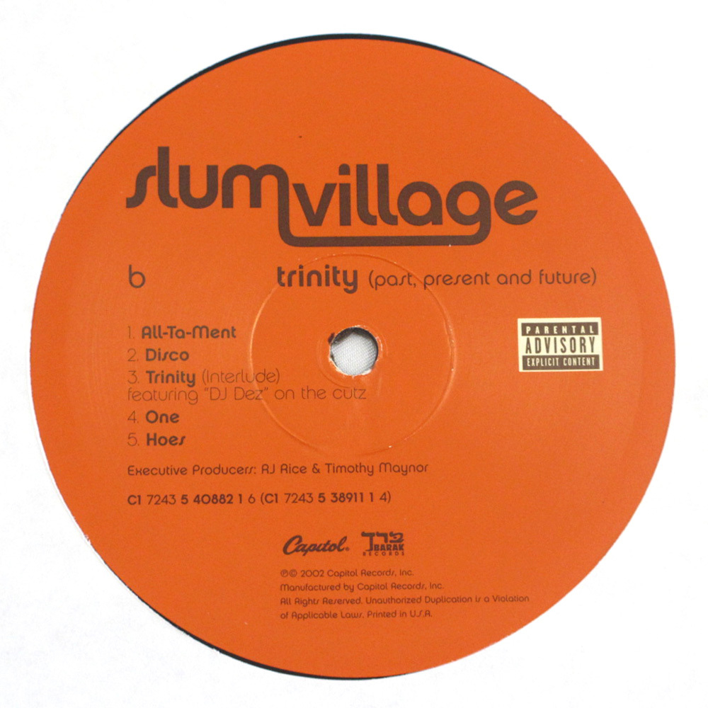 【美品・2002年・シュリンク付】 Slum Village Trinity (past, present and future) 2枚組 レコード DJ DEZ a.k.a. ANDRES Dwele 【美品・2002年・シュリンク付】 Slum Village Trinity (past, present and future) 2枚組 レコード DJ DEZ a.k.a. ANDRES Dwele
