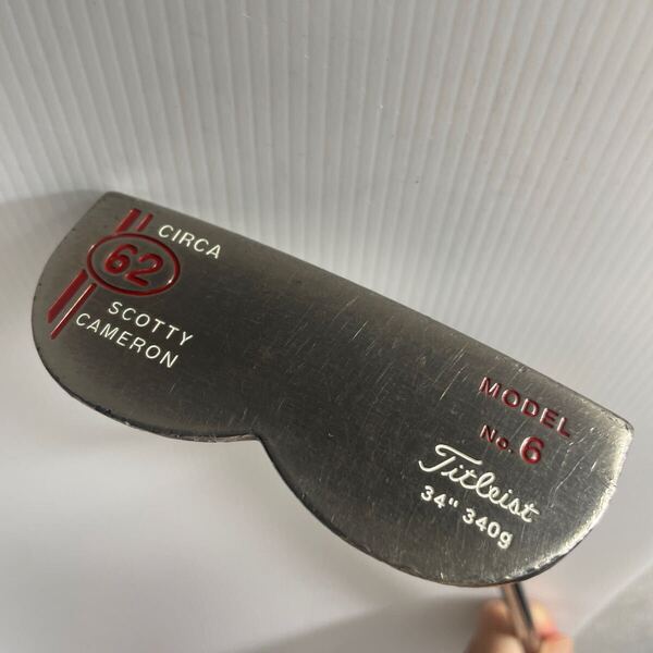 パター SCOTTY CAMERON CIRCA MODEL NO.6 34インチ スコッティキャメロン サーカ モデル6 番3621