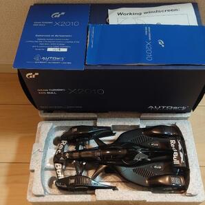 AutoArt オートアート 1/18 Redbull X2010 プロトタイプ 黒