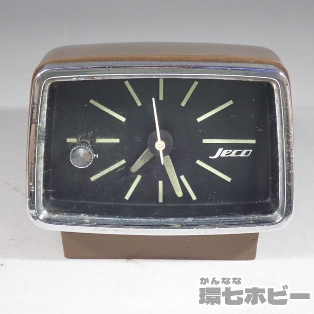Jeco 旧車 置時計 レトロ トランジスタ ヴィンテージ (2025年 Jeco 旧車 置時計 レトロ トランジスタ ヴィンテージ (2025年