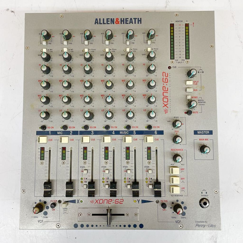 Yahoo!オークション -「allen&heath xone 62」(DJミキサー) (DJ Yahoo!オークション -「allen&heath xone 62」(DJミキサー) (DJ