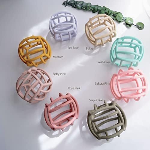 ベビーボール 歯固め シリコン ボール 赤ちゃん おもちゃ 0歳　ベージュ　BB