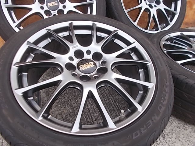 18in BBS RE-V RE057 クラウン マークX プリウスαなどに 2409