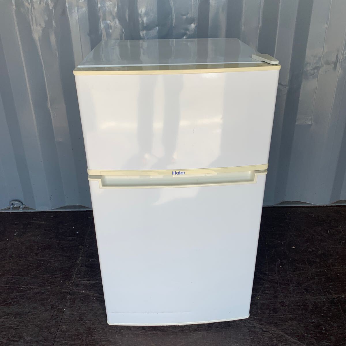 中古 85L 2ドア冷蔵庫 ハイアール コンパクト JR-N85A 2017年製 直冷式 一人暮らし 単身用 6ヶ月保証付き-COSMO SPACE  online