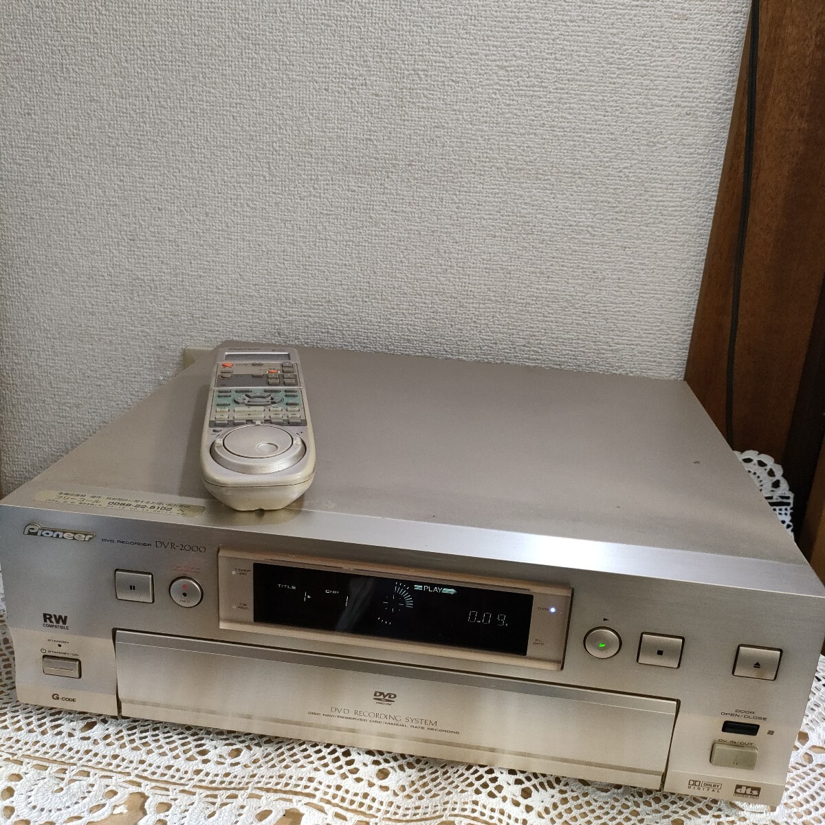 Yahoo!オークション -「pioneer dvr-2000」(一般) (DVD Yahoo!オークション -「pioneer dvr-2000」(一般) (DVD