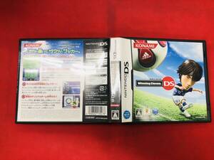 ワールドサッカーウイニングイレブンDS 同梱可能★即売★多数出品中★ ハガキ 操作マニュアル 付