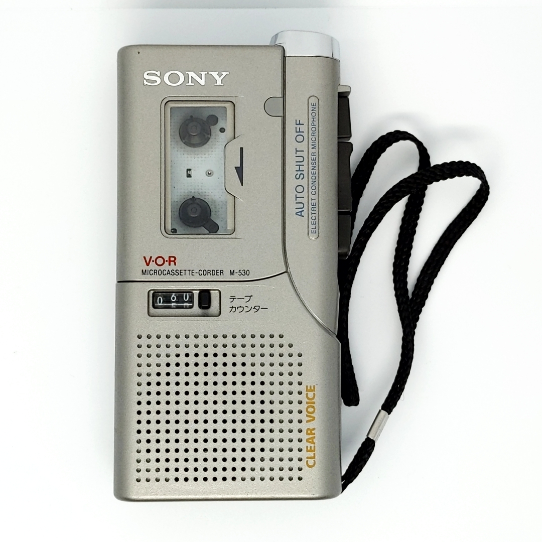 SONY マイクロカセットテープレコーダー 整備動作・中古機 M-530