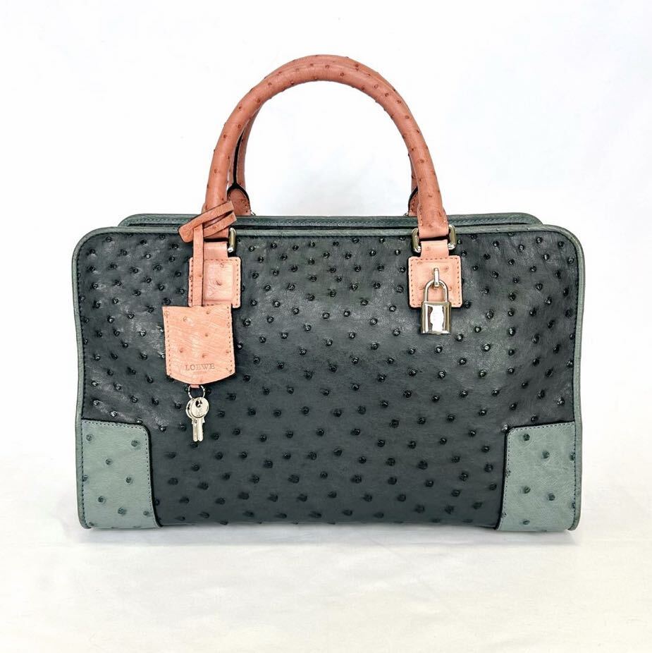 楽天市場】【5%offクーポン】オーストリッチ ハンドバッグ