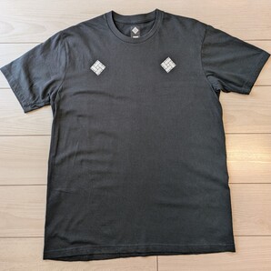 KAKOI Tシャツ L IGNITION MAN(Swagger SHAKKAZOMBIE スワッガー シャカゾンビ) ヒデボウイ USED 黒 ブラック 家紋 送料無料