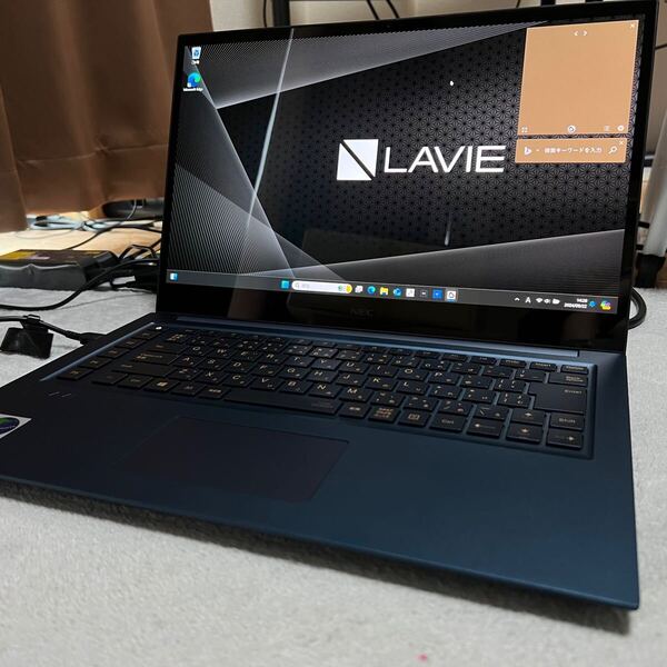 NEC LAVIE LV750/R Core i7 9750H メモリ8GB SSD 512GB optane 32GB Windows11 4K 有機EL