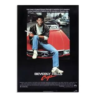 113A3 ビバリーヒルズコップ 映画 ポスター エディマーフィ レトロ 洋画