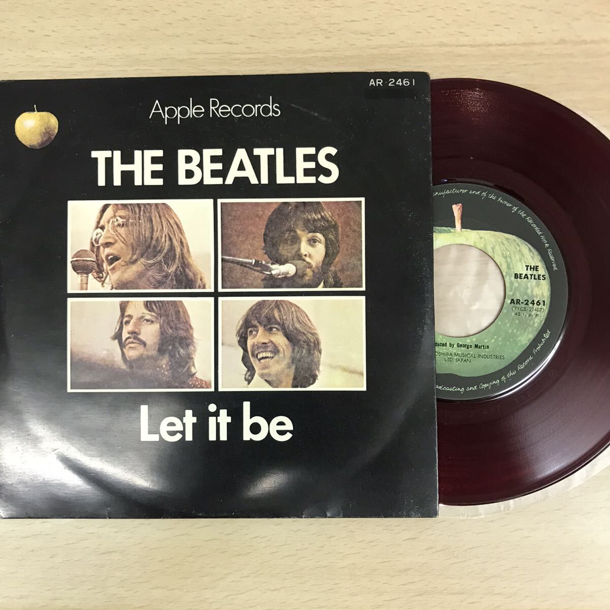 当季大流行 5670円 赤盤」の落札 -「レットイットビー Yahoo!オークション 洋楽
