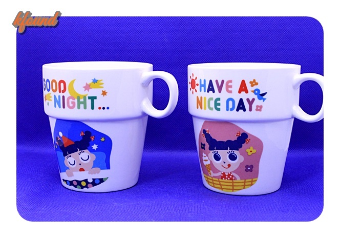 Amazon.co.jp: スガキヤ 寿がきやスーちゃん マグカップ陶器製