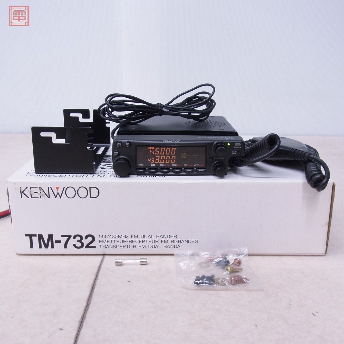 KENWOOD TM-732 トランシーバ アマチュア無線機 アマチュア無線 KENWOOD TM-732 トランシーバ アマチュア無線機 アマチュア無線