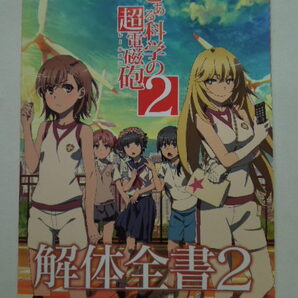 【非売品】 とある科学の超電磁砲2 解体全書2