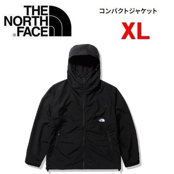 THE NORTH FACE ザノースフェイス コンパクトジャケット ブラック XL NP72230 メンズ ジャケット アウトドア