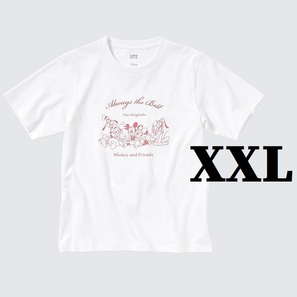 送料無料 未使用 大きいサイズ XXL●ディズニー コレクション UT グラフィックTシャツ●