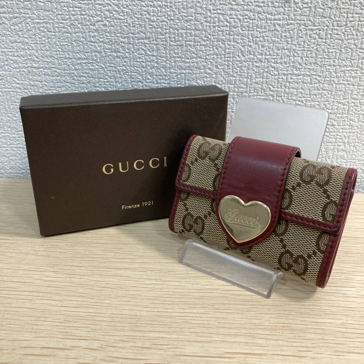Yahoo!オークション -「グッチ キーケース ハート」(グッチ) (く Yahoo!オークション -「グッチ キーケース ハート」(グッチ) (く