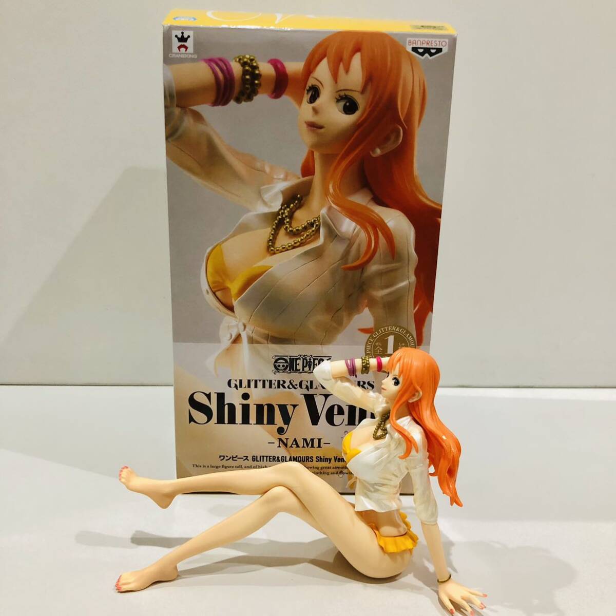 (未使用･未開封品)　ワンピース ＧＬＩＴＴＥＲ＆ＧＬＡＭＯＵＲＳ　Ｓｈｉｎｙ　Ｖｅｎｕｓ−ＮＡＭＩ−（ナミ）プライズ！ bt0tq1u Amazon.com: Banpresto Onepiece Glitter & Glamours Shiny