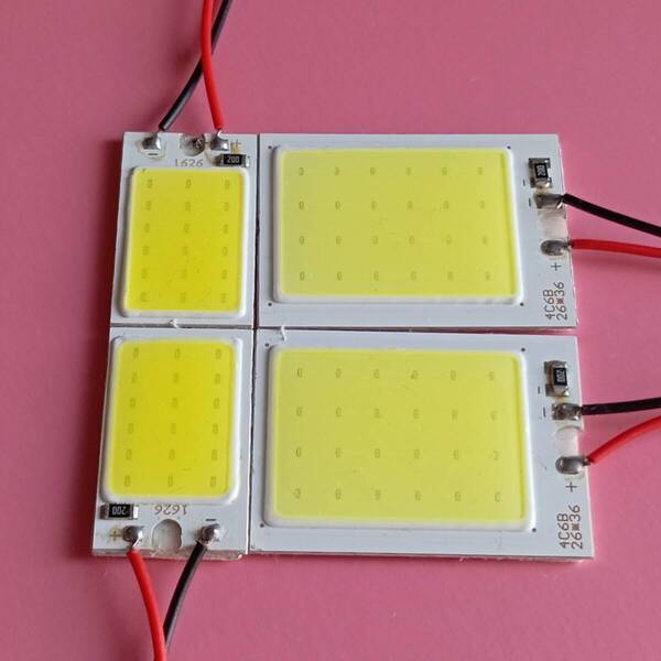 超爆光!バモス HM1 HM2 ルームランプ COB全面発光 T10 LED 4個セット ホワイト ホンダ /c24/c18