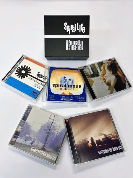 新品未開封 スパイラルライフ デビュー30周年記念BOXセットタワーレコードオンライン限定 spiral life 石田小吉 車谷浩司
