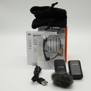 【ほぼ新品】SONY(ソニー) カメラ用マイク ワイヤレスマイクロホン ECM-W2BT