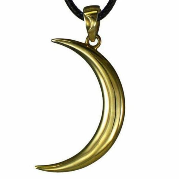 MM: Crescent Moon Lunar Goddess Pendant
