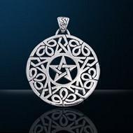 Nebula: Knotwork Pentacle Pendant