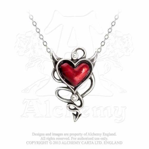 Alchemy Gothic: Devil Heart Pendant