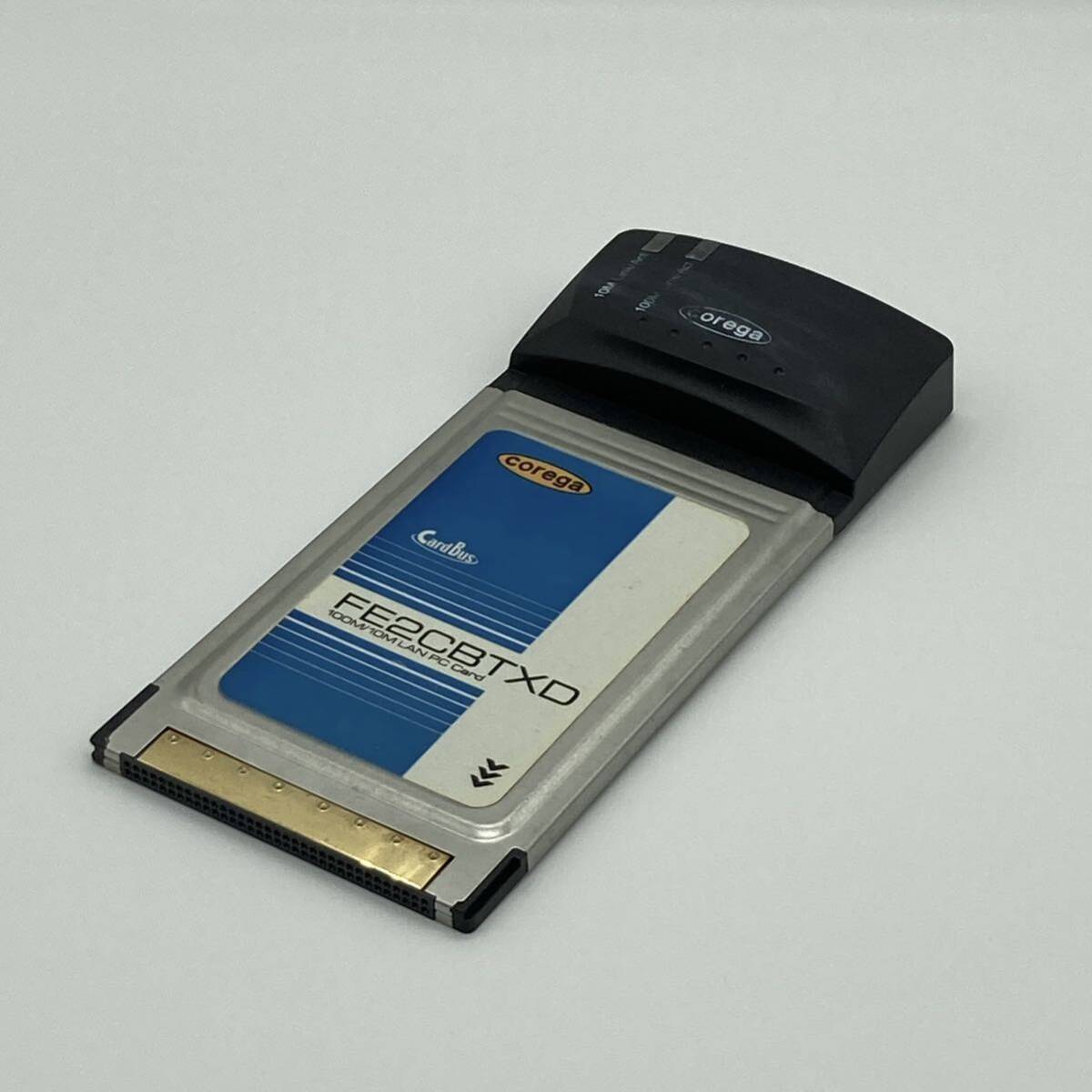 ジャンク corega cardbus対応 有線LANカード PCカード PCM