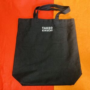 タケオキクチ トートバッグ エコバッグ 黒色 ブラック