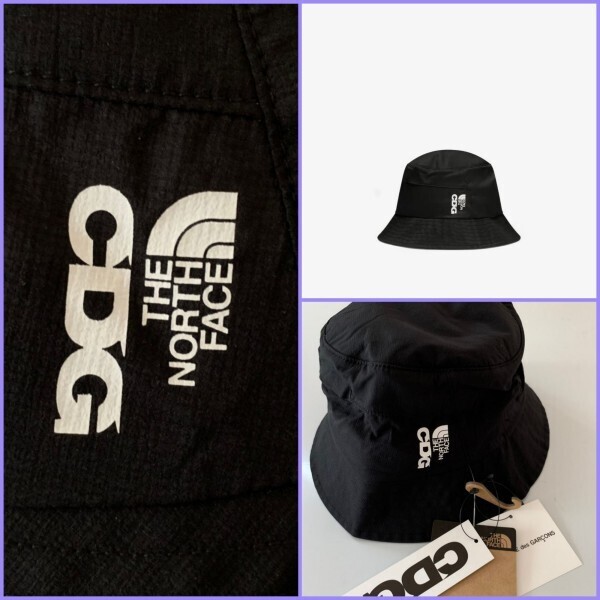 CDG x THE NORTH FACE RIPSTOP FLYWEIGHT BUCKET HAT