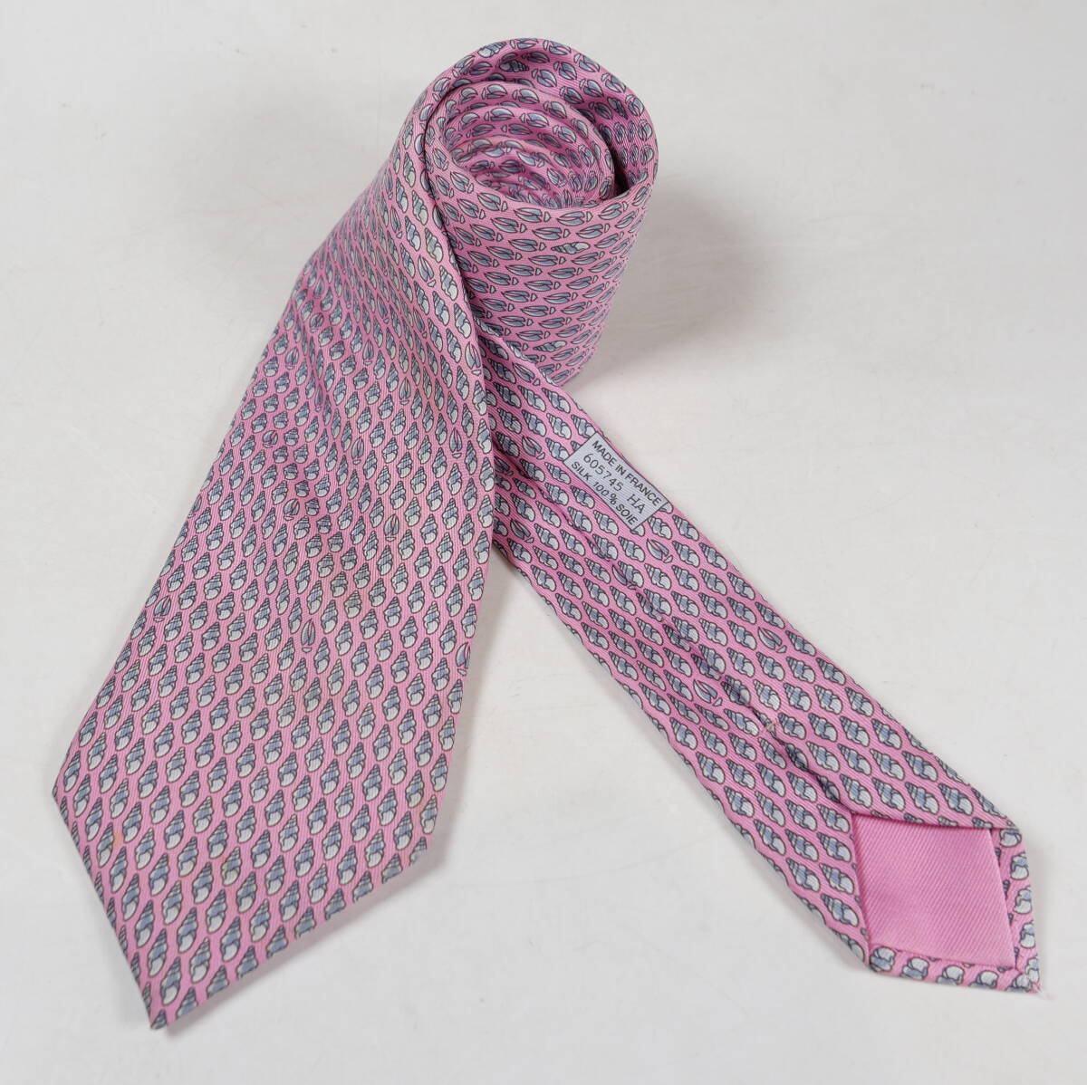 HERMESエルメス8cmシルクツイルネクタイ馬ホースセリエピンクフィリップムケ HERMESエルメス8cmシルクツイルネクタイ馬ホースセリエピンク
