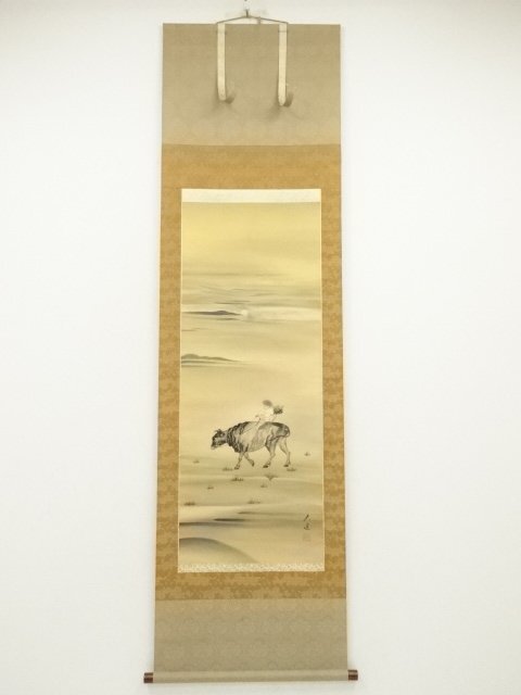 日本画 / 小川大進 】 カトレア花瓶 大進 絵画 額縁 壁掛け 2025