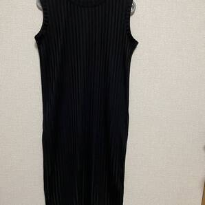 MURUA ムルーア ノースリーブ ワンピース ストライプ ストレッチ フリーサイズ