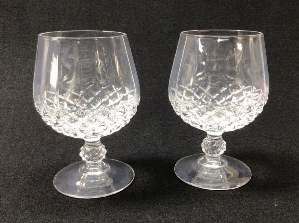 アンティーク クリスタル ブランデーグラス 8個セット アンティーク クリスタル ブランデーグラス 8個セット