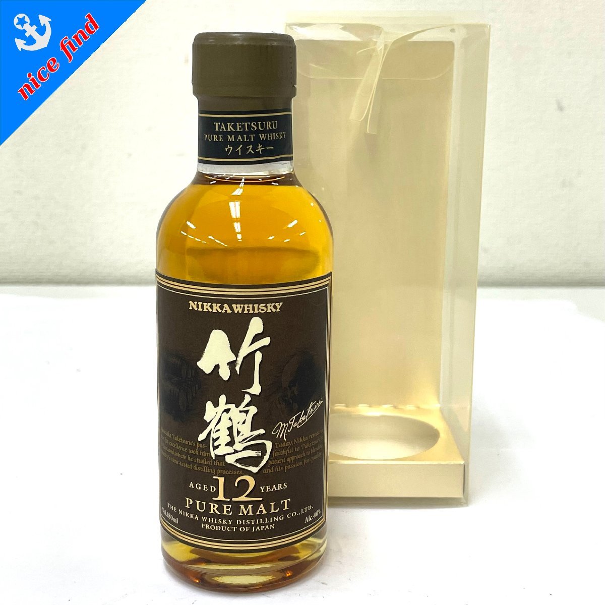 古酒【未開栓】NIKKA/ ニッカウイスキー 竹鶴12年ピュアモルト