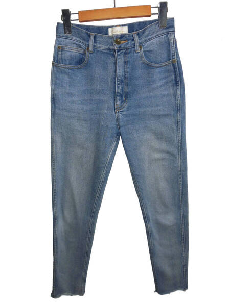 美品 シールームリン Sea Room Lynn ストレッチ スキニー デニムパンツ 24