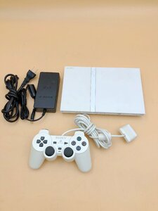 OK9862◇SONY ソニー Playstation2 プレイステーション2 PS2 本体 コントローラー SCPH-70000 アダプター SCPH-70100【訳あり】240912