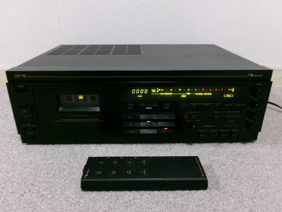 Yahoo!オークション -「nakamichi cr-70」(カセットデッキ Yahoo!オークション -「nakamichi cr-70」(カセットデッキ