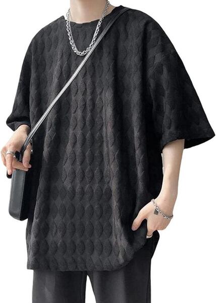 メンズ 半袖 tシャツ ゆったり 無地 XL